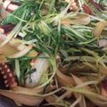 すずき☆'s cooksnap of when they made 暑い日にはレンジ☆イカと水菜のポン酢和え.