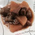 雪だるまんじゅう's cooksnap of when they made 牛すじ大根☆圧力鍋使用.