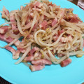 さやこーん's cooksnap of when they made もやしとベーコンのコンソメ炒め.