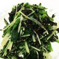 ★bluesky★'s cooksnap of when they made 埼玉産直！ほうれん草と水菜の海苔和え.