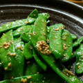 vignemale's cooksnap of when they made さやえんどうのゴマ和え.