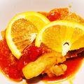 miton12's cooksnap of when they made 鶏のオレンジ煮 オレンジソースが激うま.