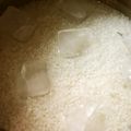 まじゅじゅ's cooksnap of when they made 夏の暑い日☆予約炊飯には【氷】！.