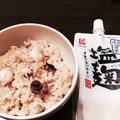 PURIN178's cooksnap of when they made 塩糀でつくる♪ほかほかタコご飯.