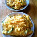モコ119's cooksnap of when they made かぼちゃとサツマイモの簡単サラダ.