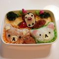 どなまーてぃん's cooksnap of when they made 超カンタン！！リラックマ☆キャラ弁☆.