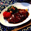 Pu♡Pu's cooksnap of when they made 洋食屋さん風ポークソテー.