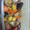 倫子◇◇◇'s cooksnap of when they made 鶏と栗の甘辛煮.