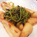 とろけい's cooksnap of when they made 三つ葉とちくわのからし醤油和え.