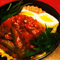 マックスの母's cooksnap of when they made お弁当に ♪ 卵焼き？目玉焼き？.