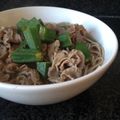 didiko's cooksnap of when they made 豚肉の温しゃぶとオクラのヘルシー蕎麦.