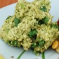 りんと海's cooksnap of when they made アボガドと豆腐とクリームチーズの白和え.