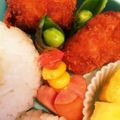 おみぶ's cooksnap of when they made 幼稚園弁当＊簡単ウインナーコーンのお花.