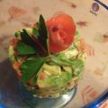 カバゴン's cooksnap of when they made アボカドとスモークサーモンのタルタル.