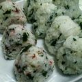 りょうりっこ☆'s cooksnap of when they made 茎わかめのおにぎり＊3種.