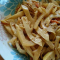 ズボラン大佐's cooksnap of when they made 筍と大根の胡麻きんぴら.