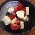 あき0304's cooksnap of when they made 簡単すぎるおつまみ＊モッツァレラトマト.