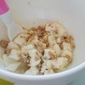 まいmama0322's cooksnap of when they made ★離乳食★豆腐とツナのチーズ和え.