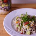 Giant corn's cooksnap of when they made 押し麦のサラダ、エスニック風.