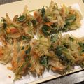 ラムチビ's cooksnap of when they made 新玉ねぎ＆三つ葉＆干しエビのかき揚げ♪.