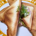 リラシャン's cooksnap of when they made 簡単なのに美味しい♪ホットサンド.