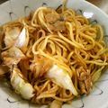 由芽15's cooksnap of when they made キムチ焼きそば.