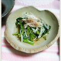ＴＯＭＯＷＡＴ's cooksnap of when they made 冬～春菊と大根のさっぱり酢の物♪.
