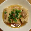 ＨＥＷＡ's cooksnap of when they made ★豚挽肉を高野豆腐ではさんだ煮物★.