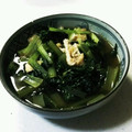 ﾏﾛﾝさん's cooksnap of when they made 小松菜と油揚げの煮びたし.