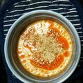 ranka．ｔ's cooksnap of when they made つけ麺用☆簡単・ゴマダレ！.