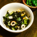 つむママ's cooksnap of when they made ☺胡瓜とわかめとちくわの酢の物.