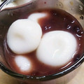 クックZA11VF☆'s cooksnap of when they made ヨモギ白玉粉だんごの冷やし汁粉.