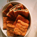 ゆうちん☆'s cooksnap of when they made サクッと！油揚げの肉詰め.
