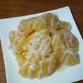 さっちゃん←元こ茄子's cooksnap of when they made 昔懐かしい甘夏の食べ方をミルキーに＾＾！.