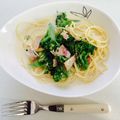 りんさゆ娘's cooksnap of when they made 簡単！豆乳クリームスープパスタ.