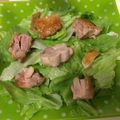 エンユ's cooksnap of when they made 簡単！皮がパリパリ鶏もも肉のサラダ.