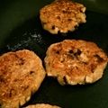 kaeかえちゃん's cooksnap of when they made 簡単おつまみ！しいたけの大根餅.