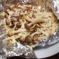 のんたんΣ's cooksnap of when they made 秋香る★いろいろきのこのホイル焼き.