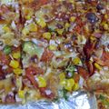 mocomoku's cooksnap of when they made 簡単☆ムッチリ☆ピザ.