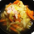 カメ姫☆'s cooksnap of when they made キャベツとベーコンの煮物.