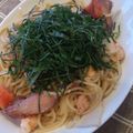 ☆ｷｬｻﾘﾝ☆'s cooksnap of when they made 明太子好きの♡和風明太パスタ.