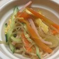 もりつ's cooksnap of when they made 我が家の定番♪春雨サラダ.