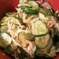 ベ巻き's cooksnap of when they made きゅうりと切り干し大根のさっぱり和え物.
