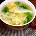 ☆にん☆'s cooksnap of when they made ふわふわ玉子と筍の簡単中華スープ.