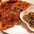 0mani0's cooksnap of when they made 簡単チヂミ.