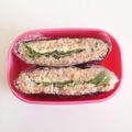 ❥❥みいまる's cooksnap of when they made 鮭ふりかけとチーズのおにぎらず.