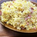 kumaぴょん's cooksnap of when they made 懐かしの味＊パラパラ簡単焼き飯.