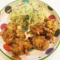 ＊RIKUママ＊'s cooksnap of when they made 簡単♪サクッふわ～鶏の唐揚げ.