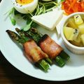 さきっくまん's cooksnap of when they made アスパラベーコン巻き.