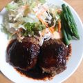＊たけのこ里＊'s cooksnap of when they made ふんわり美味しい！我が家のハンバーグ♪.